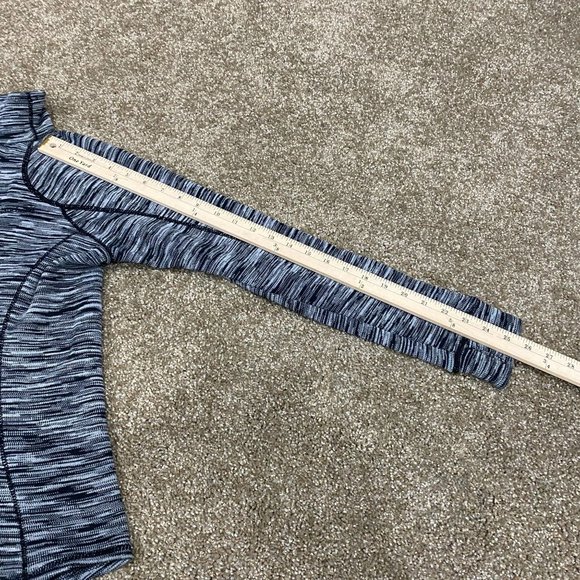 Avalanche Woman's Mid Outer Layer 1/4 Zip Pullover Shirt Size Small, Black White - Picture 8 of 11